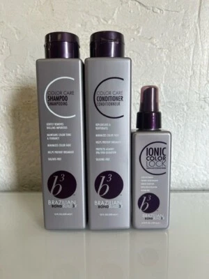 B3 Brazilian BondBuilder Color Care Shampoo, Conditioner, & Inoic Color Lock - Image 1 of 4