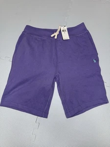 Polo Ralph Lauren Men’s Fleece Shorts Purple Size Small New With Tags Free Ship - Picture 1 of 6