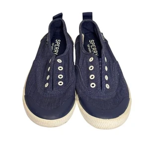 Sperry Top-Sider Damen-Slipper marineblau Größe 8,5 M STS80721 adrette maritim - Bild 1 von 8