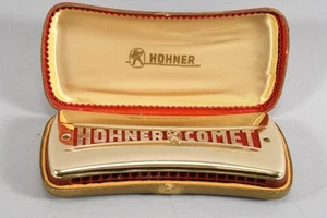 Q10D30- Armónica vintage Hohner Comet - Imagen 1 de 12