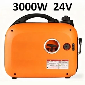 24V 3000W Parking Air Conditioner Automatic Gasoline Generator Remote Start New - Picture 1 of 8
