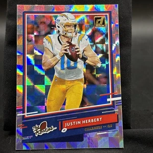 Panini Donruss 2020 - The Rookies Justin Herbert #TR-JH (RC) tablero de ajedrez - Imagen 1 de 6