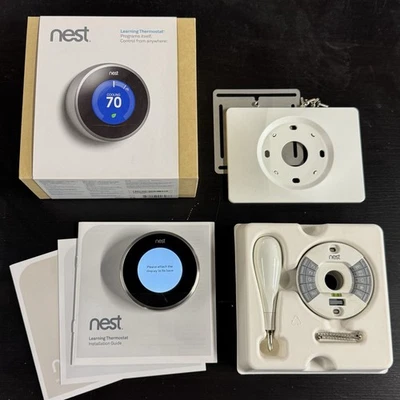 Nest T200577 Learning Thermostat (2nd Generation) Google - Image 1 of 4