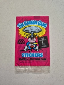 1989 The Garbage Pail Kids Gang Regina Australia empty wrapper Series 1 One - Picture 1 of 2