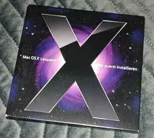 Apple Mac OS X 10.5 Leopard Install DVD MacBook Air Pro Mac mini Pro iMac Xserve - Photo 1/4
