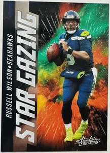Panini Absolute #SG14 2021 Russell Wilson Star Gazing Seattle Seahawks (X) - Imagen 1 de 2