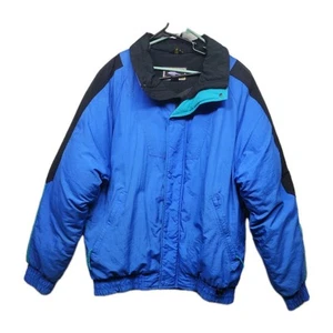 Vintage Field & Stream Multicolore Men's Down Jacket Size XL TALL 100% Nylon - Picture 1 of 17