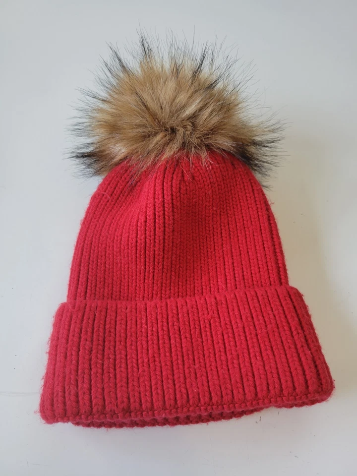 Gorro rojo de mezcla de lana Norla Canada Foto 1 de 4