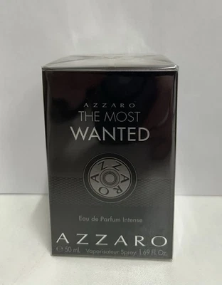 Azzaro The Most Wanted Intense Eau de Parfum 50ml Spray New & Sealed