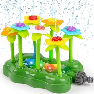 Kinder Outdoor Sprinkler Blume Kleinkind Wasserspiel Neu - Bild 1 von 6