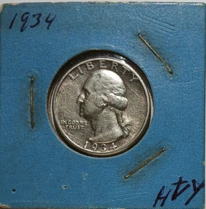 Washington Viertel 1934 wie abgebildet - Bild 1 von 2