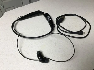 LG Tone Pro Premium Wireless Stereo Headset Model: HBS-750 Black ~ NEW - Photo 1 sur 6