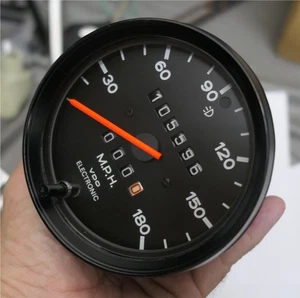 1976-89 Porsche 911 & 1975-89 9Porsche 930 Turbo 180MPH Speedometer - Dated 3/75 - Bild 1 von 8