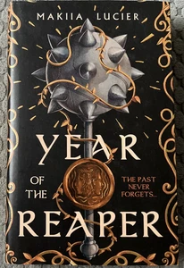 Year Of The Reaper The Past Never Forgets Makiia Lucier Hardcover Signed Y - Picture 1 of 5