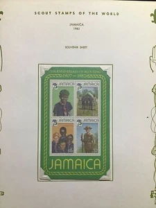 Jamaica #MiBl20 Mint Boy/Girl Scouts Stamps Make an Offer #8-066 - Picture 1 of 1