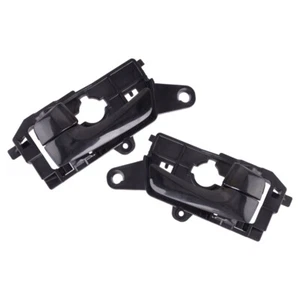 Car Front Left & Right Interior Door Handle Black Fit For Hyundai Sonata 2008-10 - Bild 1 von 4