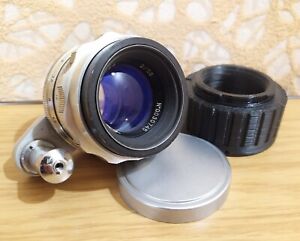 Lens Helios-44 START 2/58mm KMZ 13 blades lens Sony Nex adapter ussr Biotar Copy