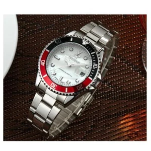 Genuine Deerfun Watch Black Red Silver White Date Watches Top Quality UK - Picture 1 of 5