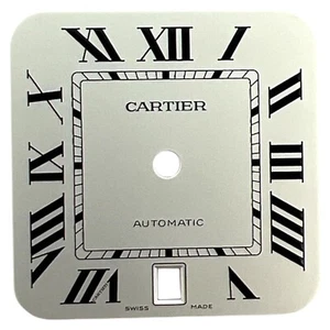 Genuine Cartier Santos 39.8mm Roman Dial Silver WSSA0018 - Picture 1 of 4