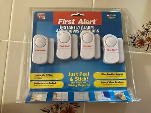 First alert 4 instant alarms for windows or doors NEW!! - Picture 1 of 2