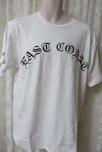 ELWOOD TEE East-coast 916 Graphic Short Sleeve White NWT - Picture 1 of 3