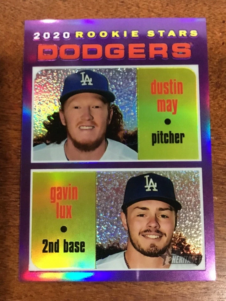 2020 TOPPS HERITAGE YOU PICK CHROME REFRACTOR  PURPLE LUX RC CORREA TATIS JR - Image 1 of 1