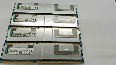 Used Kingston (128gb 32gbx4) KTH-PL313LLQ/32g DDR3 DDR3-1333 Server Memory 1.35v - Image 1 of 3