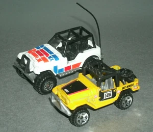 Two 1/64 Scale Off-Road 4x4 Diecast Vehicle (Jeep CJ & Toyota Land Cruiser FJ40) - Picture 1 of 9