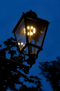 Street Light Dark Evening Sky Picture Print Wall Art Home Decor - POSTER 20x30 - Picture 1 of 3