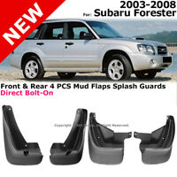 4 Mud Flaps Splash Guards Fender Car Mudguard for Subaru Forester 2008-2013