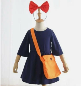 Kiki's Delivery Service Halloween Dress Skirt Cosplay Performance Clothing Girls - Picture 1 of 11