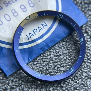 NOS ORIGINAL ALARM SETTING WHEEL FOR SEIKO BELL MATIC 4006-6080 4006-6089 BLUE - Picture 1 of 4