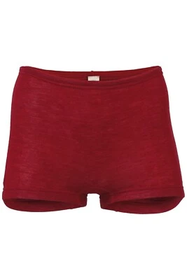 3 Stück Engel Natur Damen Panty malve rot 70% Wolle 30 % Seide neu 3er Pack red