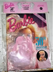 Vtg Barbie 80s 35th ANNIVERSARY MAGAZINE w/ FASHION 1989 MIP - Picture 1 of 3