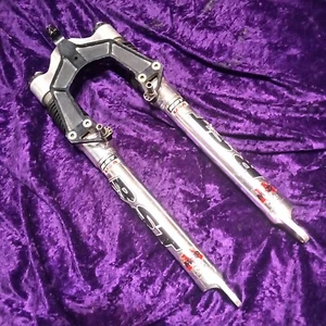 RST Mozo Pro XL. 26in. Forks 1/18 Steerer. Rare In Chrome - Picture 1 of 15