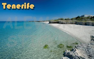 MAGNETE in pvc rigido TENERIFE CANARIE SOUVENIR canary CALAMITA MAGNET fridge - Photo 1/1