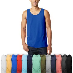 Mens Gym Training Vest Fitness Singlet Workout Muscle Bodybuilding Tank Tops - Picture 1 of 30