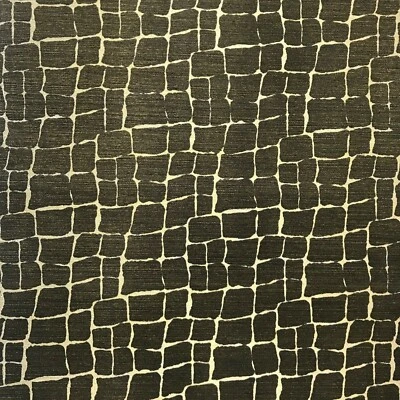 Modern Wallpaper gold brown Metallic Textured Flocking giraffe Flocked Velvet 3D - Image 1 of 4