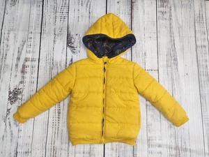 Abrigo acolchado reversible de dinosaurio 4T amarillo/azul - marca Epic Threads muy adorable - Imagen 1 de 11