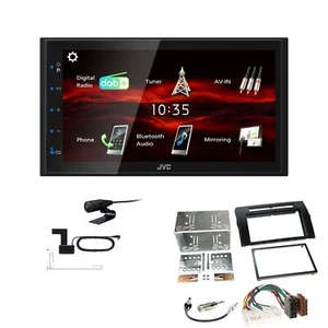 JVC Bluetooth 2DIN DAB+ Autoradio für Toyota Corolla Verso schwarz - Bild 1 von 5