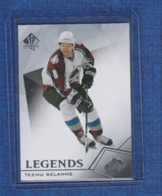 2015-16 SP Authentic Hockey Legends # 125 Teemu Selanne - Image 1 of 2