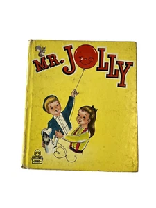 Mr. Jolly Vintage Tell-A-Tale Book Jane Mathison Jesse Spicer Whitman 1948 - Picture 1 of 7