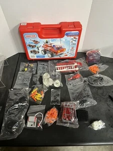Vintage 2013 Meccano Erector Fire Truck and Rig Set. Makes 8 Models Open Box - Picture 1 of 7