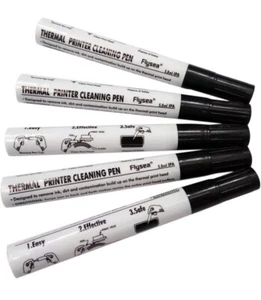 5 x Thermal Print Head Cleaning Pen & 2 Cleaning Swabs For Receipt Printers - Afbeelding 1 van 1