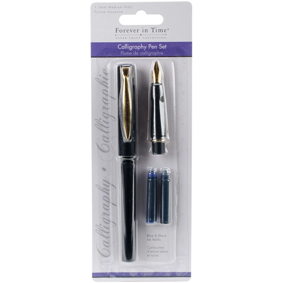 Multicraft Imports ST400 Calligraphy Pen Set
