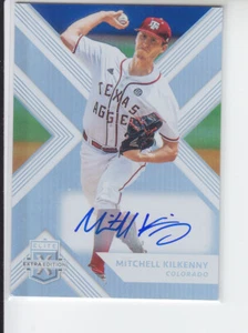 2018 Elite Extra Edition Mitchell Kilkenny RC Auto Rockies #75 - Bild 1 von 2