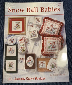 Cross stitch pattern Snow Ball Babies #1234 Ursula Michael Jeanette Crews design - Picture 1 of 9