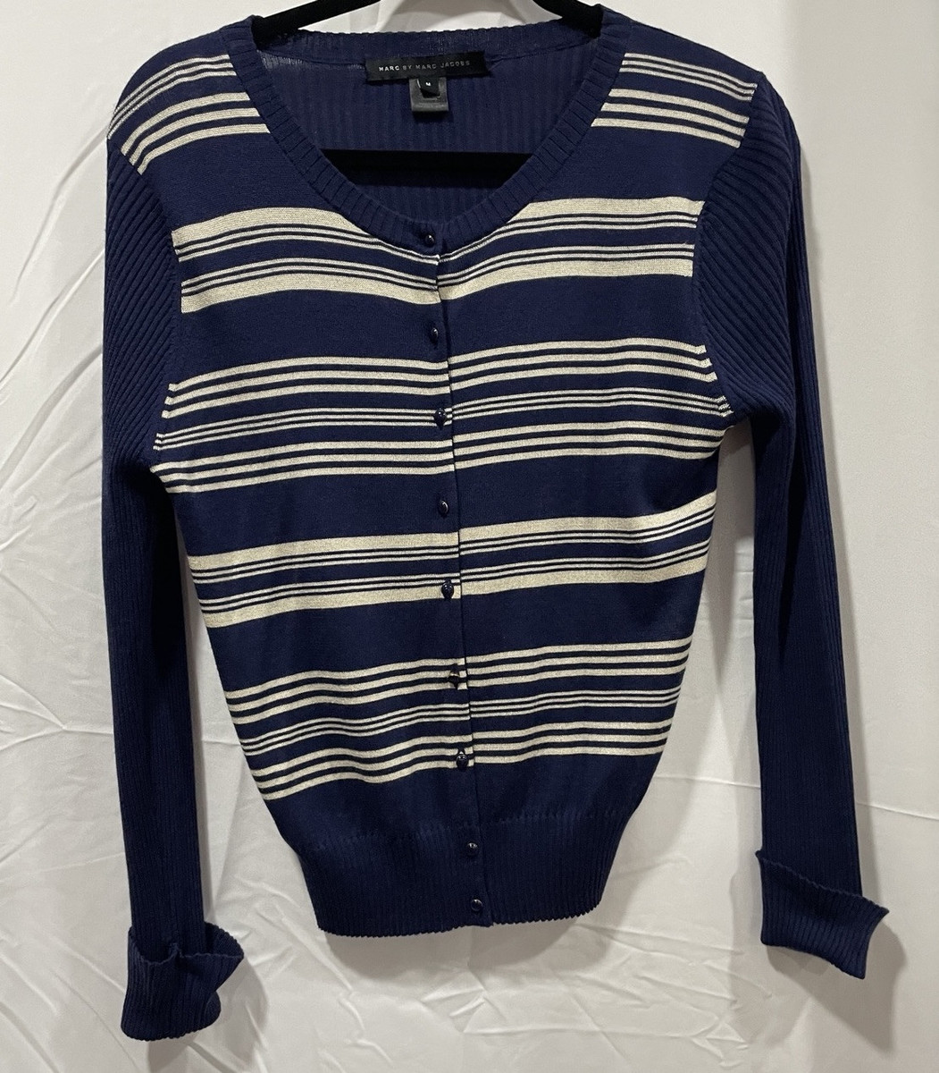 Marc by Marc Jacobs Women's Cardigan Beige Sweaters for Marc by Marc Jacobs Women's Cardigan Beige Sweaters for