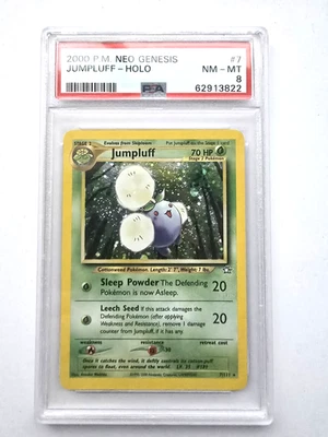 Pokemon Jumpluff 7/111 - Holo - PSA 8 - Image 1 of 2