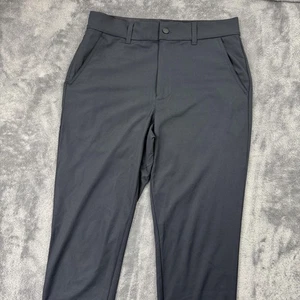 Good Good Golf Pants Mens 30 Black Tapered Jogger Style Polyester Lightweight - Picture 1 of 11